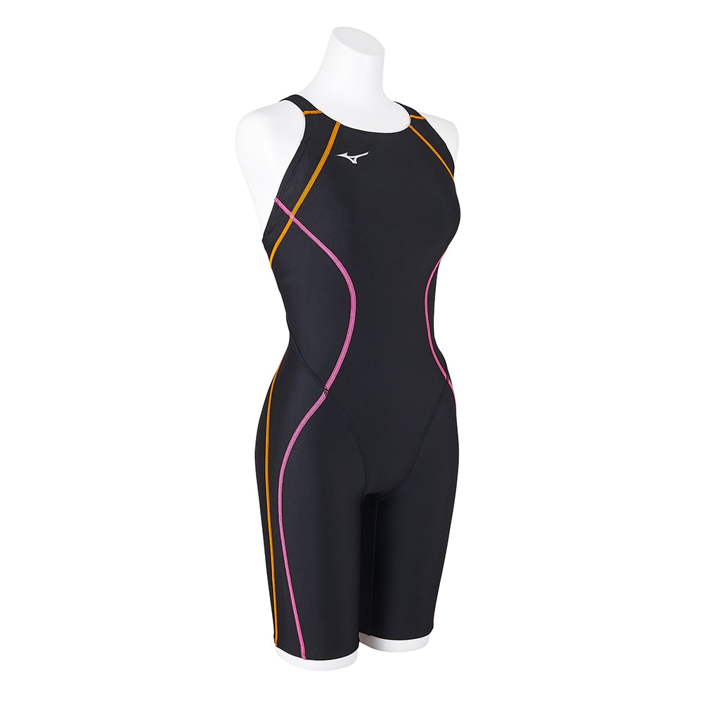 【MIZUNO（ミズノ）】レディース 競泳水着 レーシング水着 WA承認 ST LALA  マスターズ ニット ハーフレッグ N2MGB245