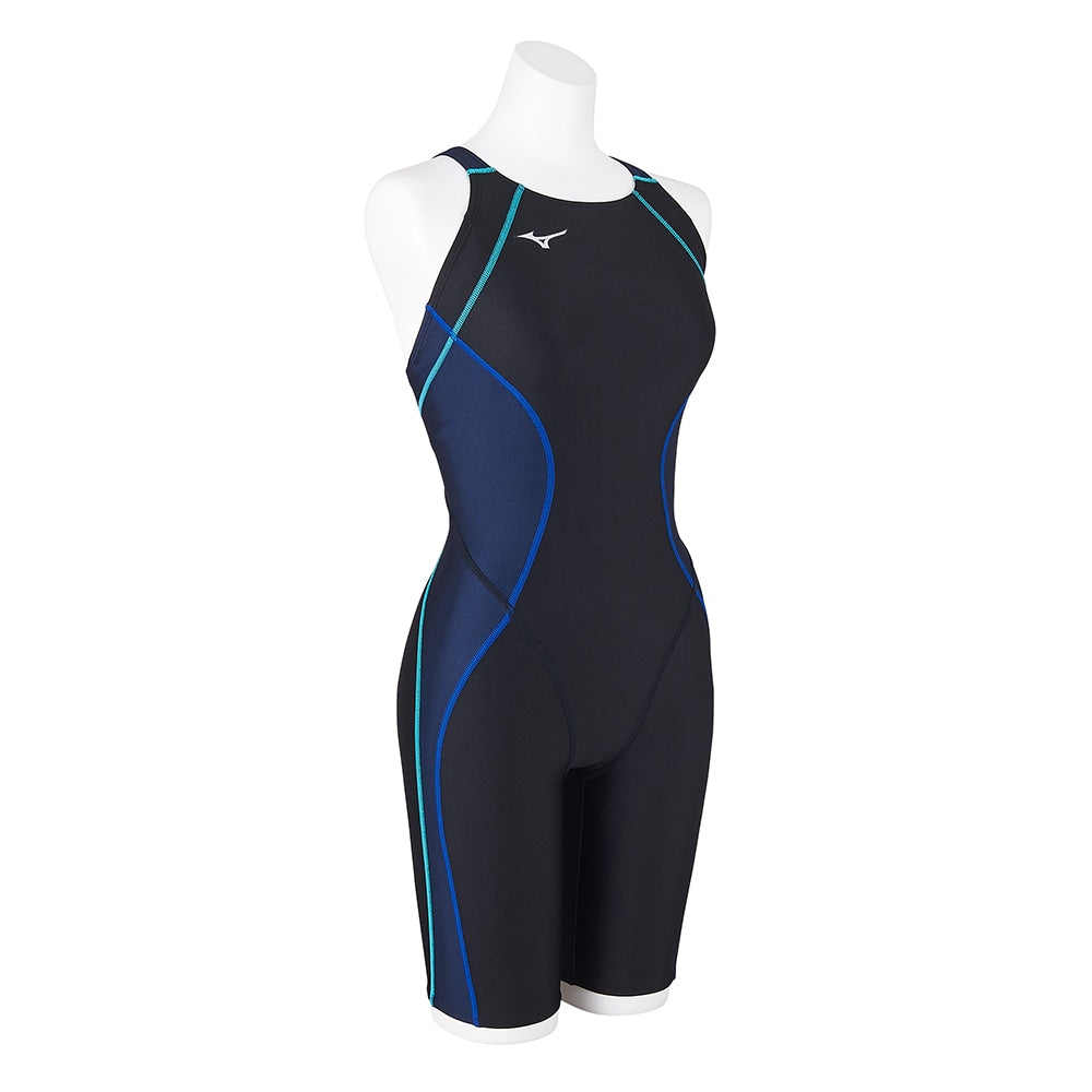 【MIZUNO（ミズノ）】レディース 競泳水着 レーシング水着 WA承認 ST LALA  マスターズ ニット ハーフレッグ N2MGB245