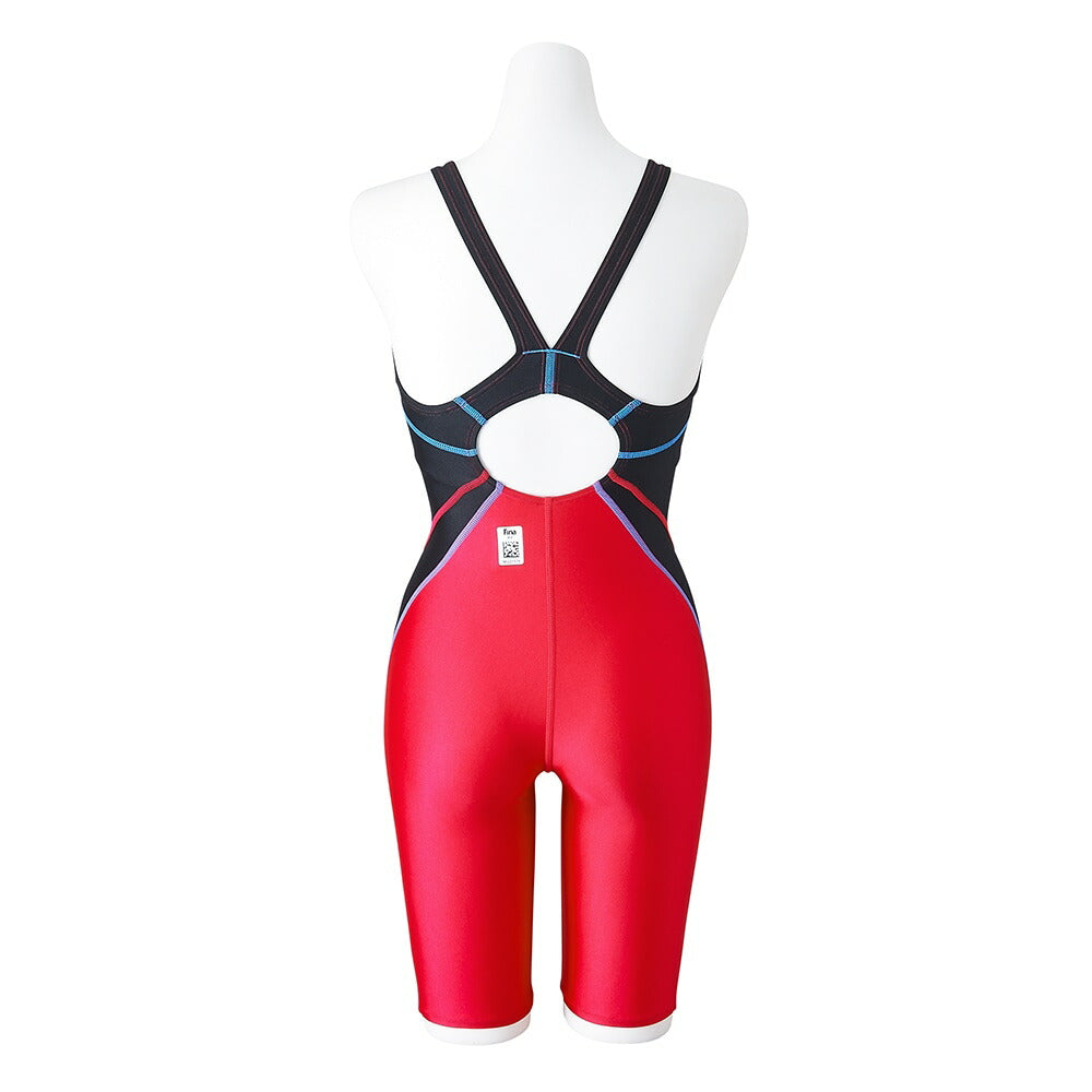 【MIZUNO（ミズノ）】レディース 競泳水着 レーシング水着 WA承認 ST LALA  マスターズ ニット ハーフレッグ N2MGB245