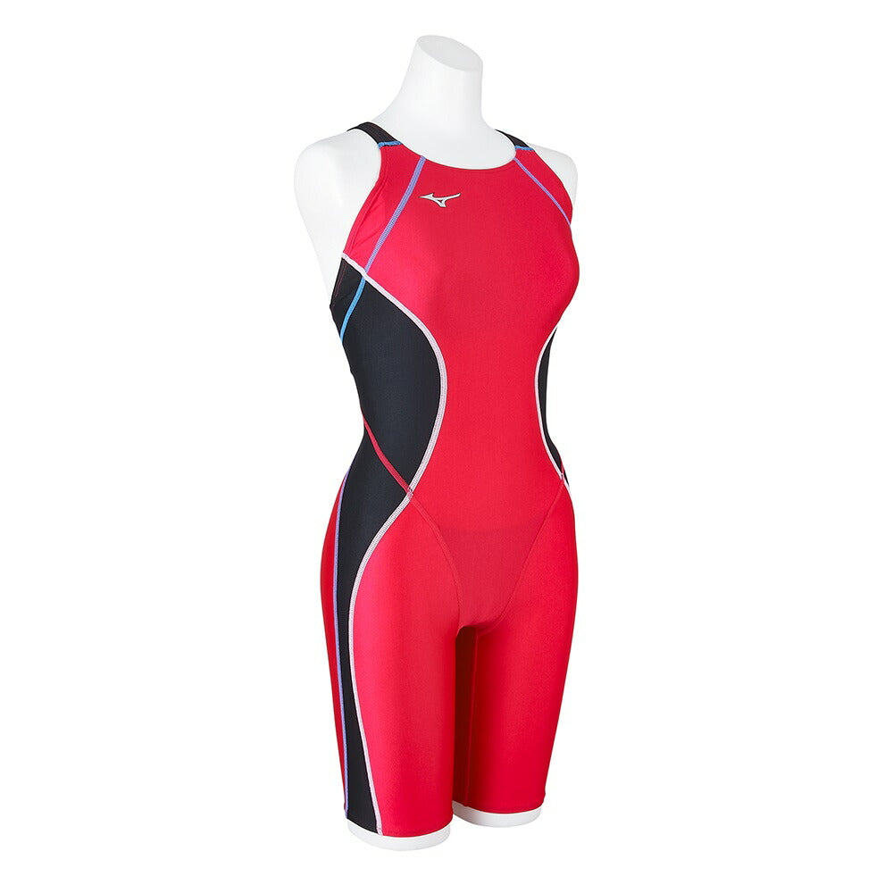 【MIZUNO（ミズノ）】レディース 競泳水着 レーシング水着 WA承認 ST LALA  マスターズ ニット ハーフレッグ N2MGB245