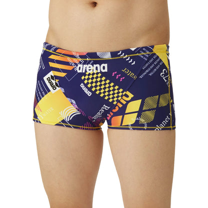 【arena（アリーナ）】メンズ 競泳水着 トレーニング水着 練習用水着 TOUGHSUIT（タフスーツ）スパッツ  AS4FWM26M