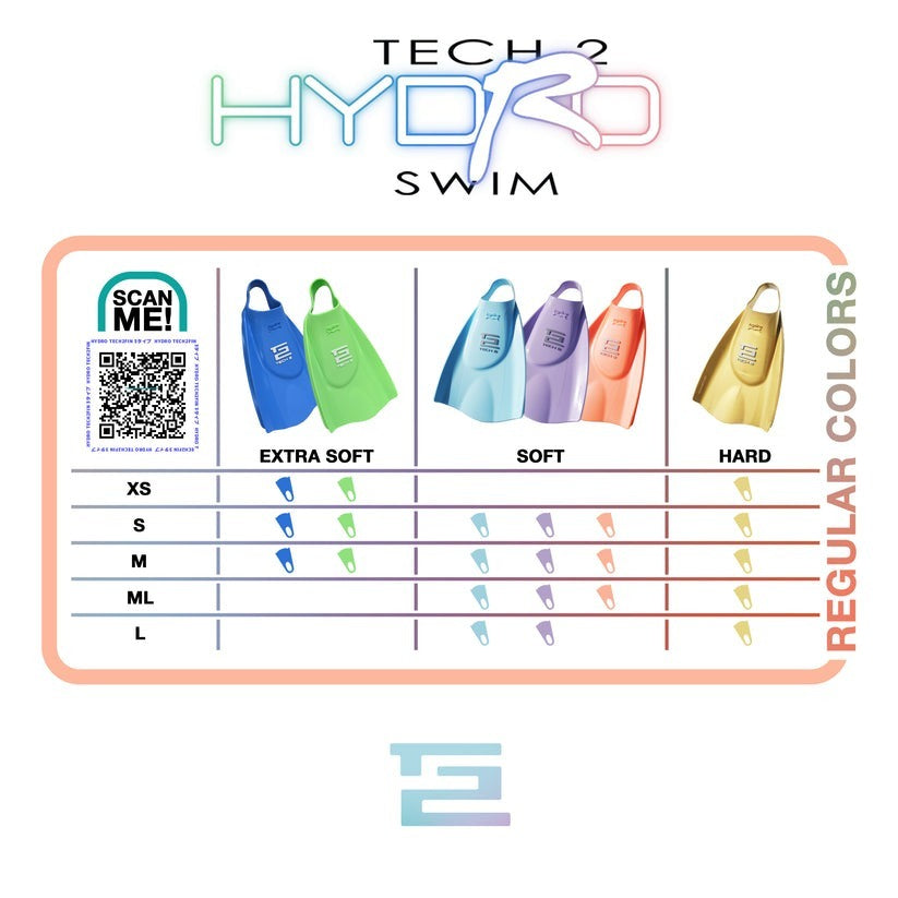 SOLTEC SWIM(ソルテックスイム)】フィン Hydro Tech2Fin（ハイドロ