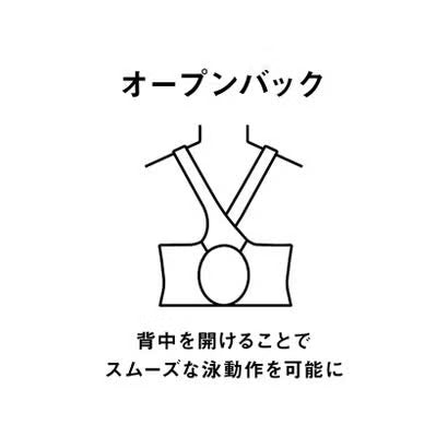 【2025年春夏モデル】 レディース アリーナ タフスーツ TOUGHSUIT 【ディズニー】『リトル・マーメイド』 トレーニングワンピース（オープンバック） アリエル トレーニング水着 arena AS5SWM56L