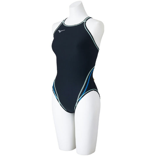 【MIZUNO（ミズノ）】レディース 競泳水着 トレーニング水着 練習用水着 EXER SUITS（エクサースーツ） ミディアムカット N2MAC262
