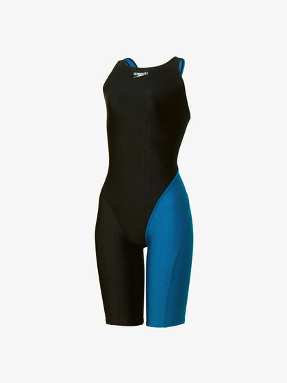 【Speedo（スピード）】レディース 競泳水着 レーシング水着 WA承認 FLEX Σν（フレック・スシグ・マニュー）セミオープンバックニースキン SCW12505F