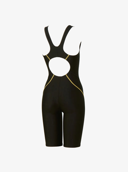 【Speedo（スピード）】レディース 競泳水着 レーシング水着 WA承認 FLEX Σν（フレック・スシグ・マニュー）セミオープンバックニースキン SCW12505F