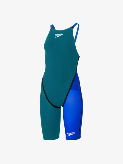 【Speedo（スピード）】レディース 競泳水着 レーシング水着 WA承認 Fastskin ProIII （ファストスキンプロ３） Openback Kneeskin （ オープンバックニースキン）高速水着 SCW12101F