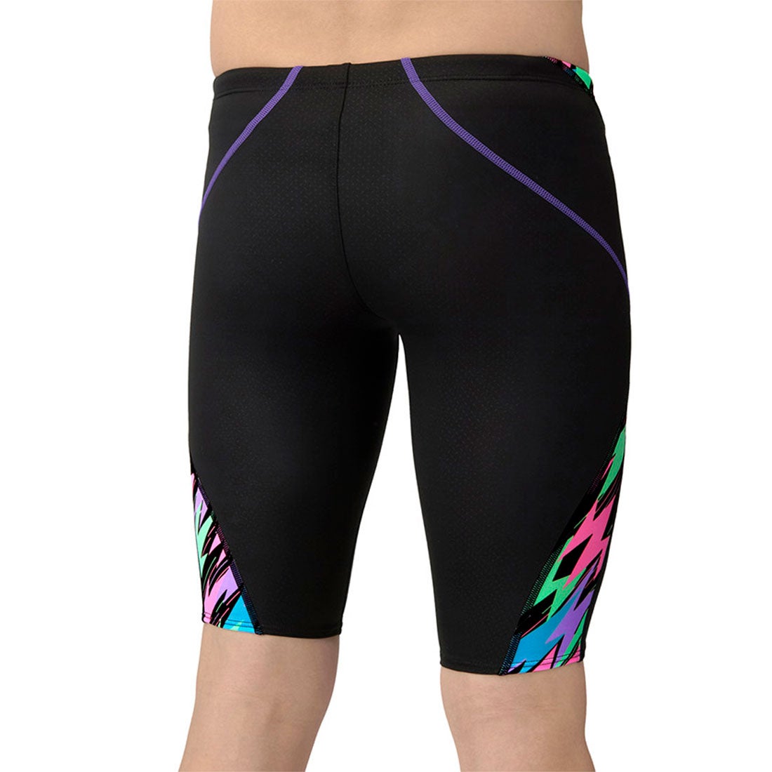 【arena（アリーナ）】メンズ 競泳水着 レーシング水着 WA承認 AQUA ADVANCED（アクアアドバンスド）スパッツ（ハーフレッグ） AS5SRC24M