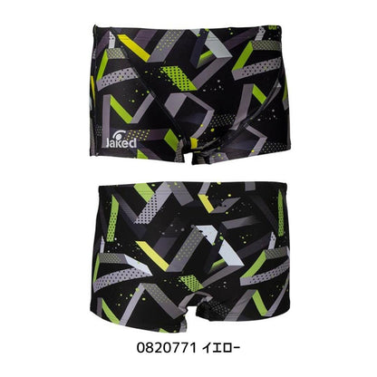 【Jaked（ジャケッド）】メンズ 競泳水着 トレーニング水着 練習用水着  J-FORTEX (ジェイ・フォルテックス） ショートスパッツ 820771