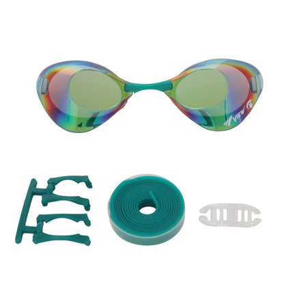 【VIEW（ビュー）】ゴールド FINA承認 ブレード ミラーレンズ ノンクッション スワイプ V121ESAM