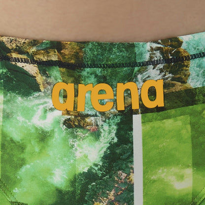 【arena（アリーナ）】メンズ 競泳水着 トレーニング水着 練習用水着 TOUGHSUIT（タフスーツ）ショートボックス ショートレッグ トレーニングスパッツ AS5FWM06M