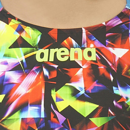 【arena（アリーナ）】レディース 競泳水着 レーシング水着  WA承認 AQUARACING（アクアレーシング）ワンピ－ススパッツ（ハーフレッグ） AS5FRC69L