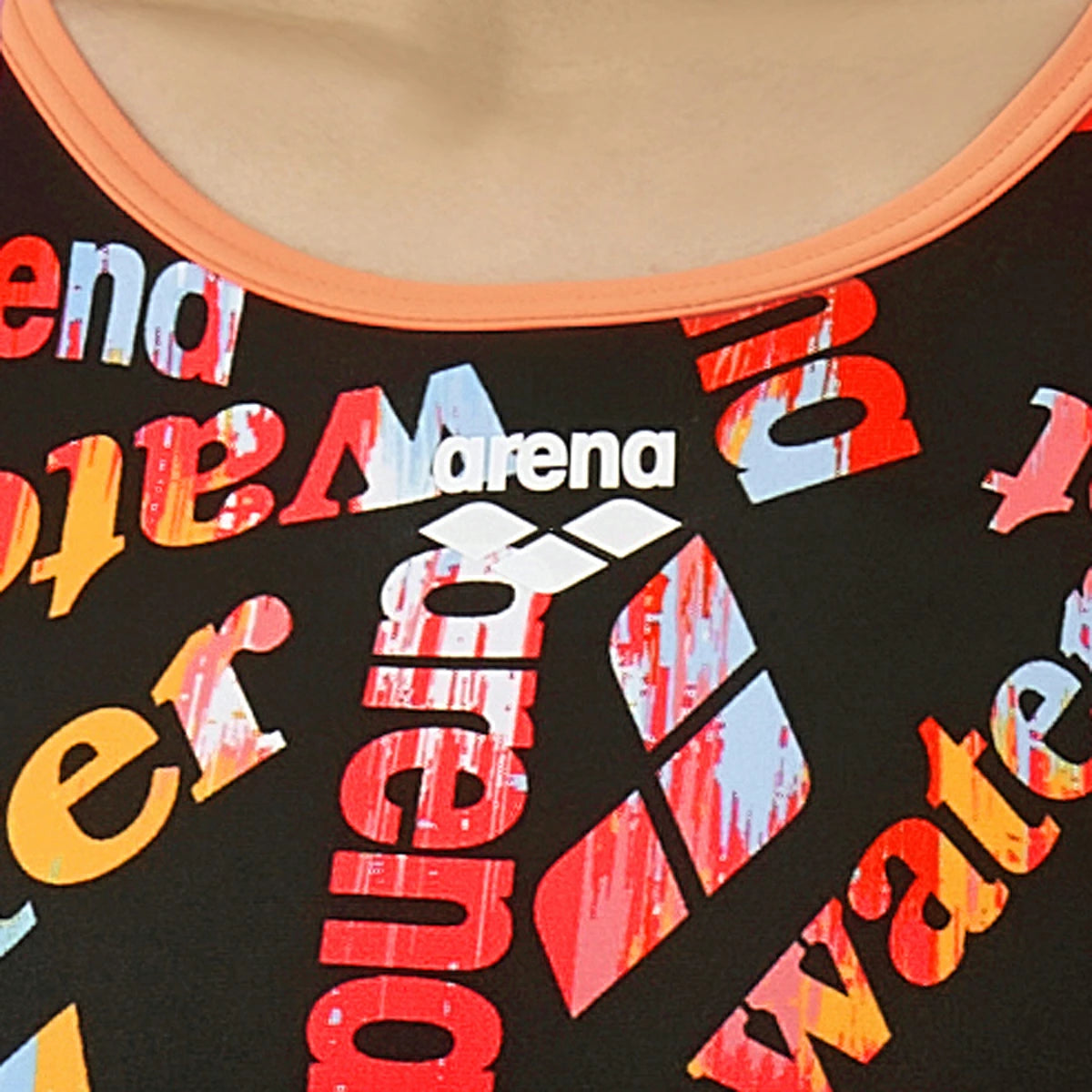 【arena（アリーナ）】レディース 競泳水着 トレーニング水着 練習用水着  TOUGHSUIT（タフスーツ）ワンピース オープンバックAS5FWM18L