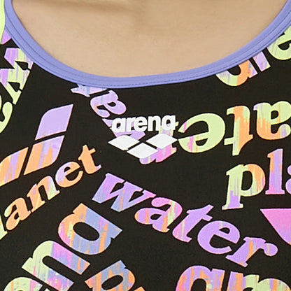 【arena（アリーナ）】レディース 競泳水着 トレーニング水着 練習用水着  TOUGHSUIT（タフスーツ）ワンピース オープンバックAS5FWM18L