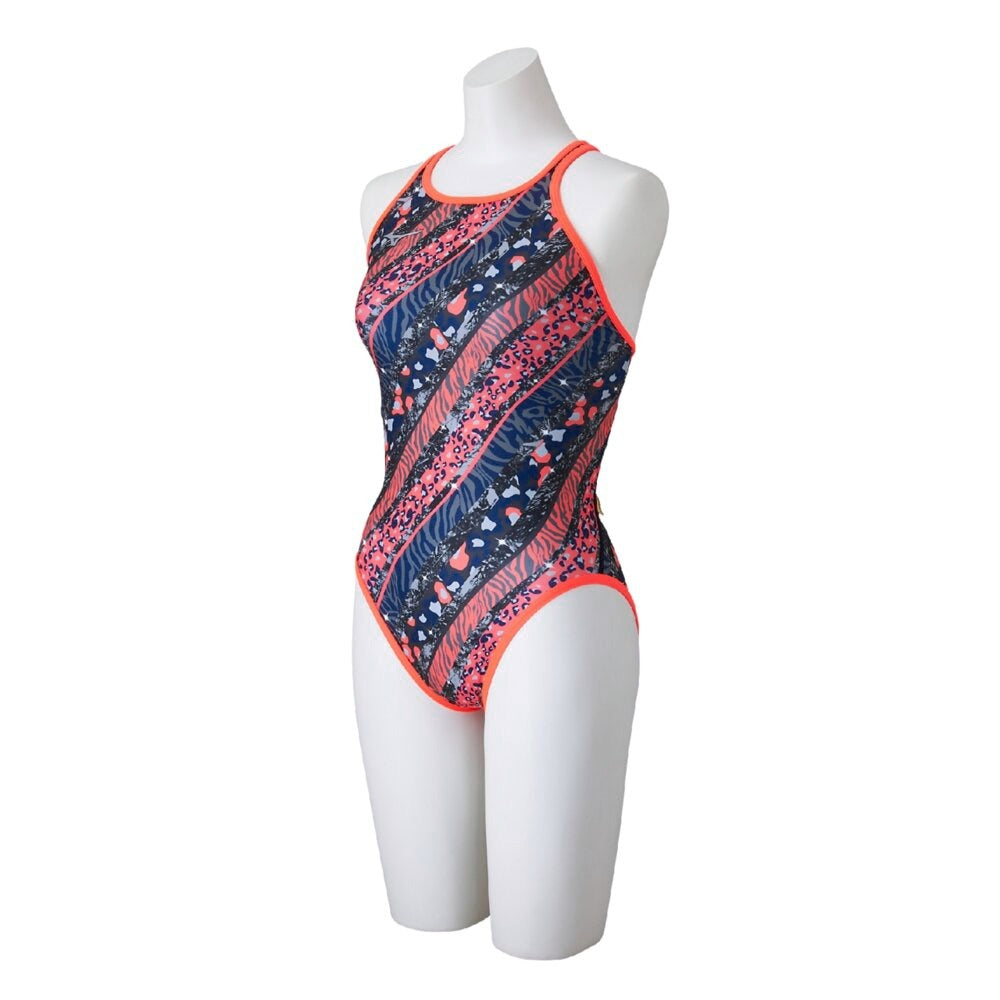 【MIZUNO（ミズノ）】レディース トレーニング水着 練習用水着 EXER SUITS（エクサースーツ）TERAKAWA AYA COLLECTION 寺川綾さん監修  ワンピース N2MAC774 競泳水着