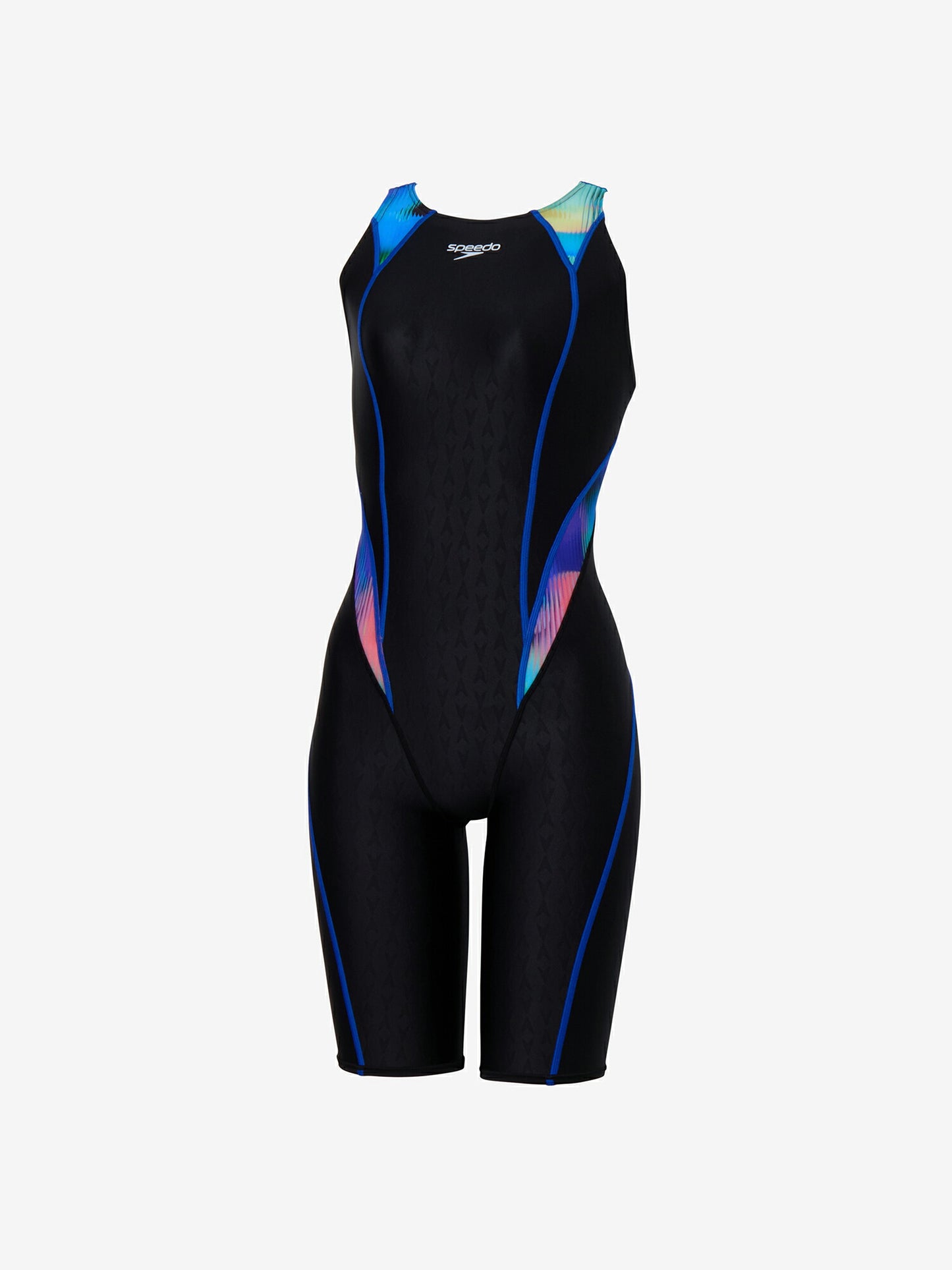 【Speedo（スピード）】レディース レーシング水着 WA承認  （フレックス シグマ カイ） ミニオープンバック ニースキン SCW12552F 競泳水着