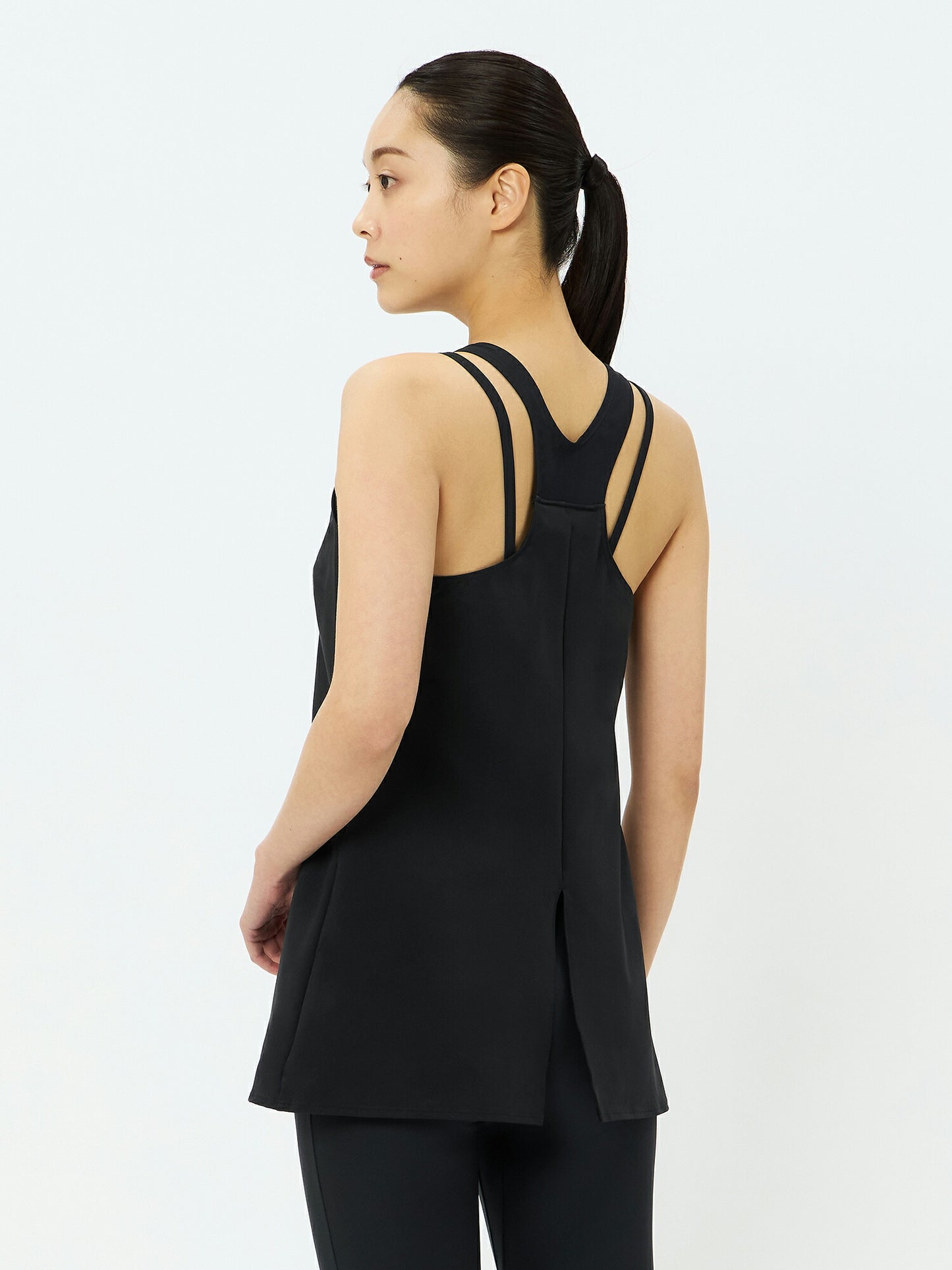 【Speedo（スピード）】レディース フィットネス水着エアパ ロング 上下セット 9分丈 セパレート SFW22561