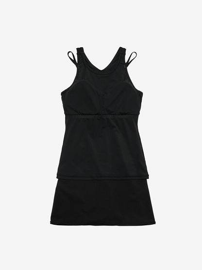 【Speedo（スピード）】レディース フィットネス水着エアパ ロング 上下セット 9分丈 セパレート SFW22561