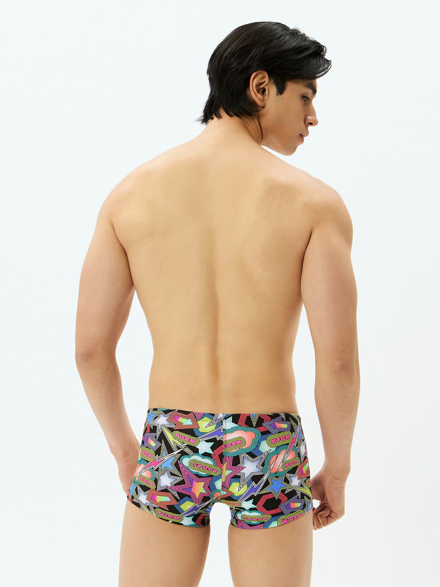 【Speedo（スピード）】メンズ トレーニング水着 練習用水着 TurnS（ターンズ）スパークリング ブーン ボックス ST52556 競泳水着