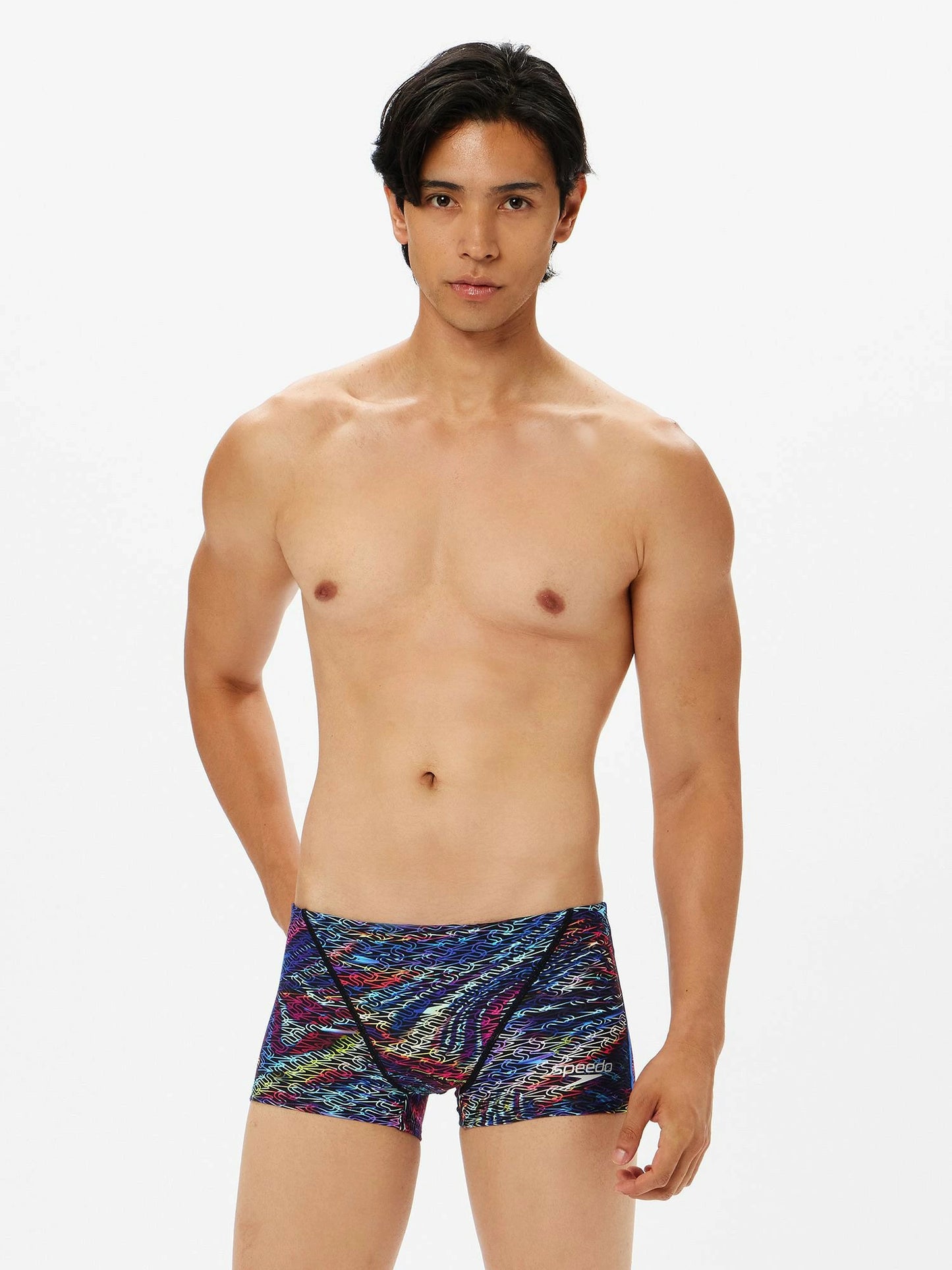 【Speedo（スピード）】メンズ 競泳水着 トレーニング水着 練習用水着 TurnS(ターンズ) モノグラムジャパン2  TBOX ST52520