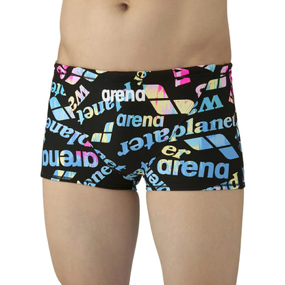 【arena（アリーナ）】メンズ 競泳水着 トレーニング水着 練習用水着 スパッツ ショート AS5FWM19M