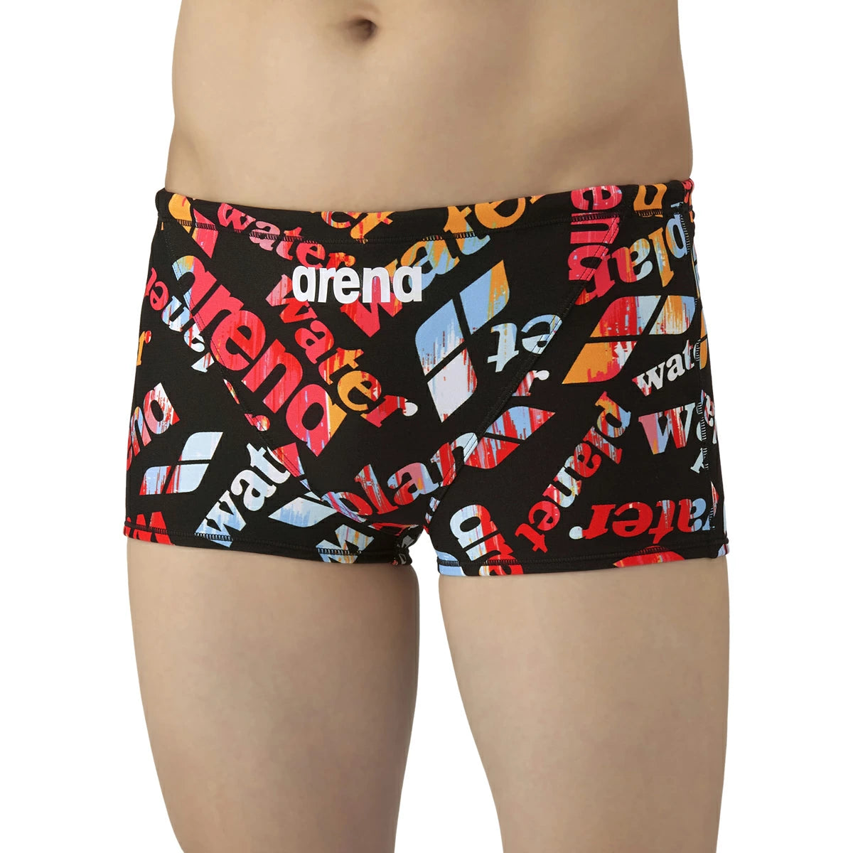 【arena（アリーナ）】メンズ 競泳水着 トレーニング水着 練習用水着 スパッツ ショート AS5FWM19M