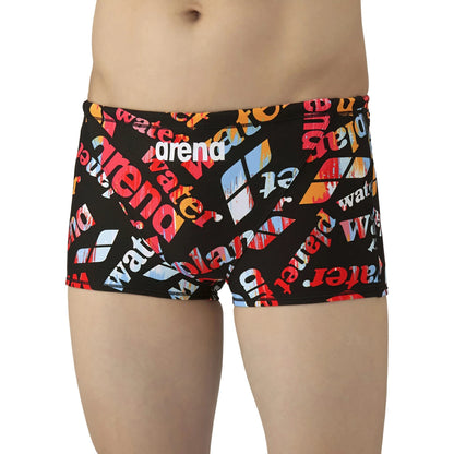 【arena（アリーナ）】メンズ 競泳水着 トレーニング水着 練習用水着 スパッツ ショート AS5FWM19M