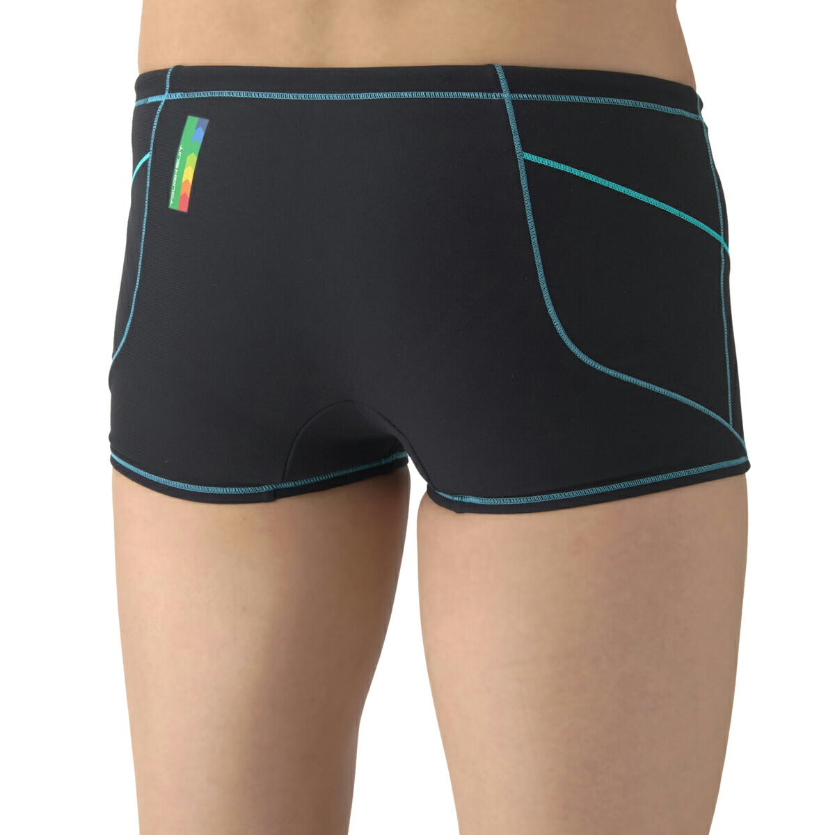 【arena（アリーナ）】メンズ 競泳用 トレーニング水着 TOUGHSUIT（タフスーツ）ショートレッグ AS6SWM04M