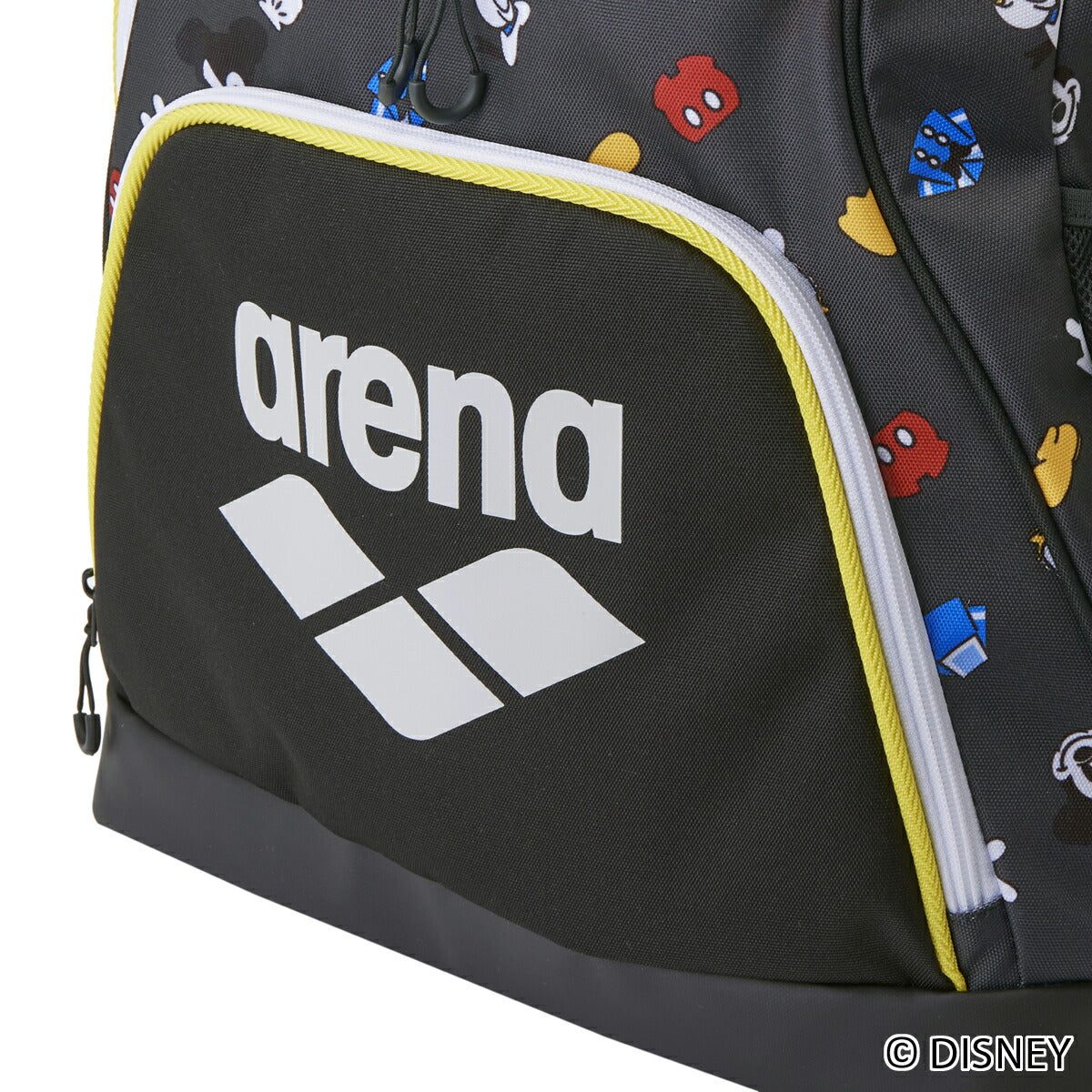【arena（アリーナ）】バックパック リュック 35Lディズニー DISNEY  ミッキー ドナルド mickey mouse donald duck AS6SBP88U GYYL
