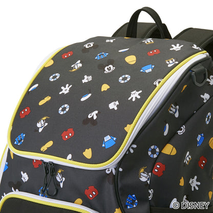 【arena（アリーナ）】バックパック リュック 35Lディズニー DISNEY  ミッキー ドナルド mickey mouse donald duck AS6SBP88U GYYL