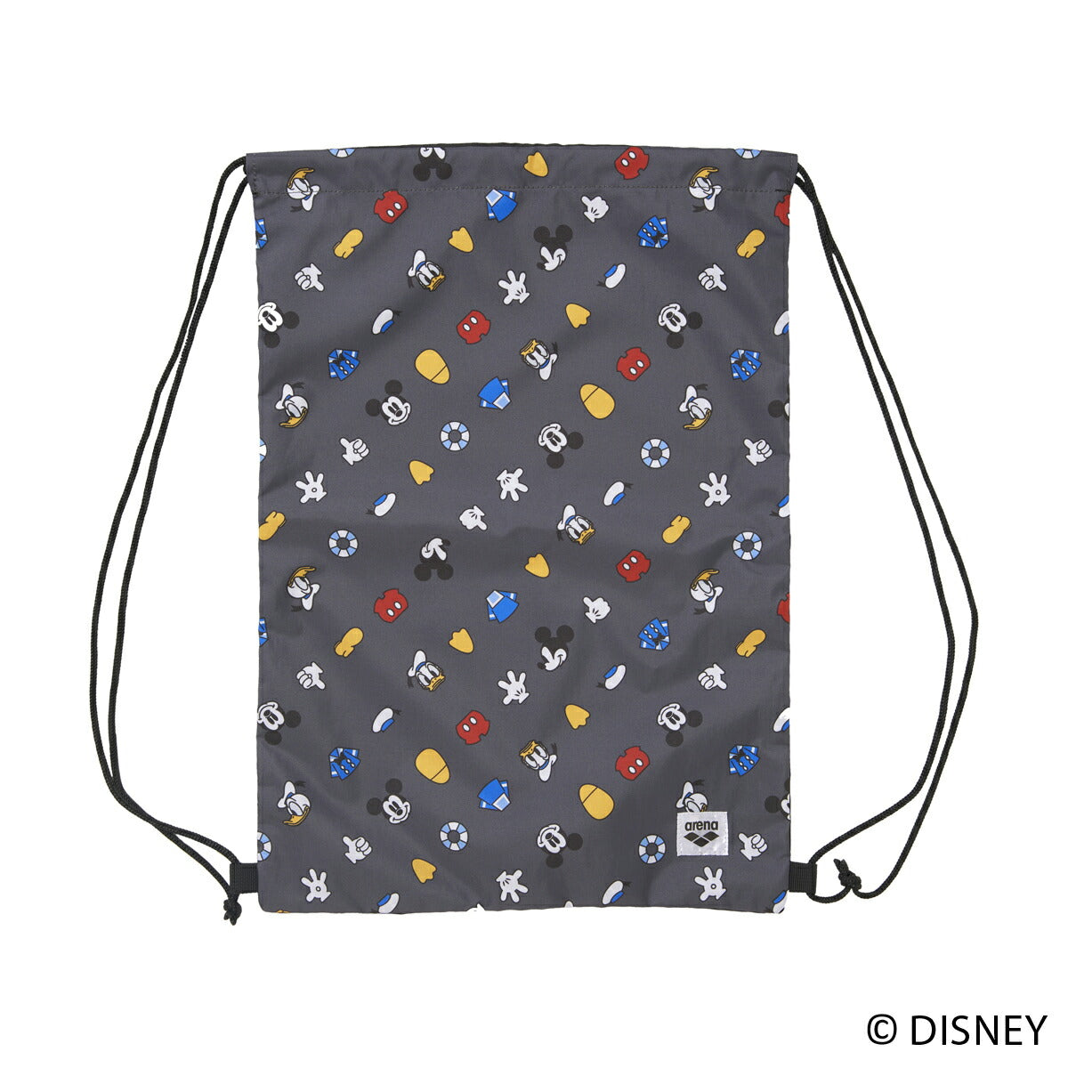 【arena（アリーナ）】スイムバック ナップザック マルチバッグ disney ディズニー ミッキー ドナルド AS6SBP89U