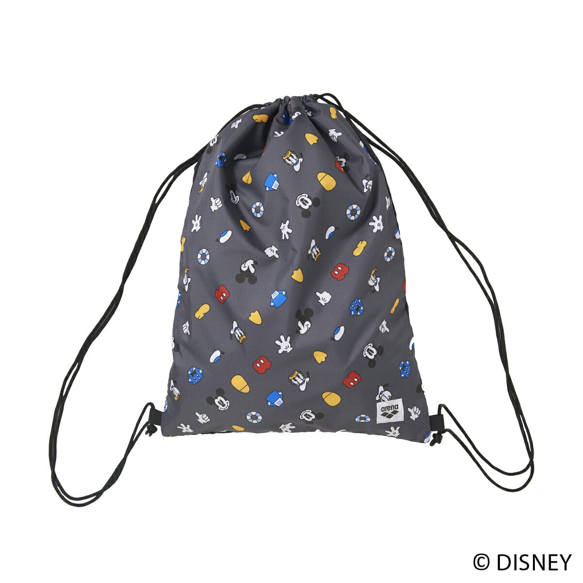 【arena（アリーナ）】スイムバック ナップザック マルチバッグ disney ディズニー ミッキー ドナルド AS6SBP89U