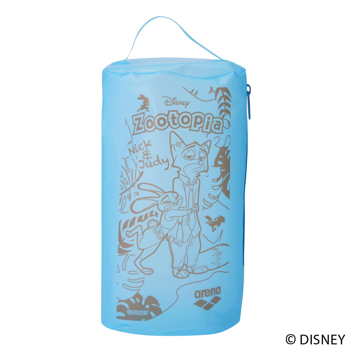 【arena（アリーナ）】プルーフバッグＳ  防水バッグ disney ディズニー Zootiopia ズートピア ニック ジュディー nick judy AS6SBZ86U