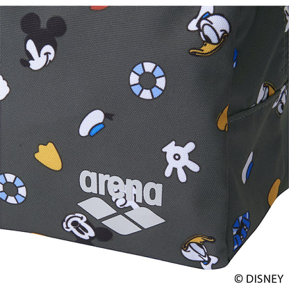 【arena （アリーナ）】2ルームバッグ スイムバッグ プールバッグ Disney ディズニー  ミッキー ドナルド ミニー デイジー AS6SBZ87U