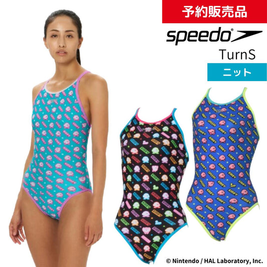 【予約商品】 競泳練習用水着 レディース スピード カービィ Speedo Kirby Truns ターンズ カービー STW02603