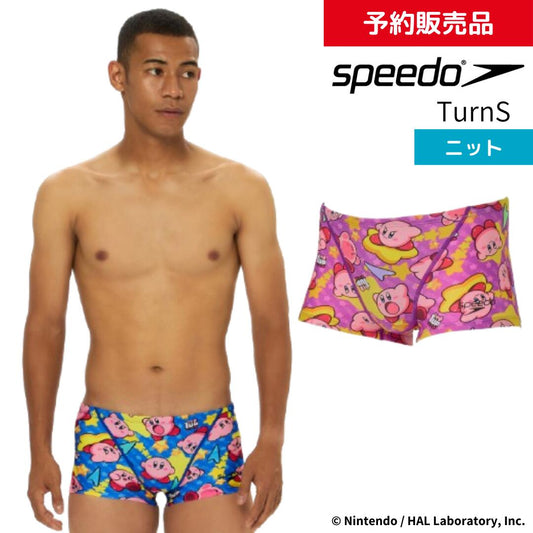 【予約商品】 競泳練習用水着 メンズ スピード Speedo ターンズ Truns カービィ カービー Kirby ST52601