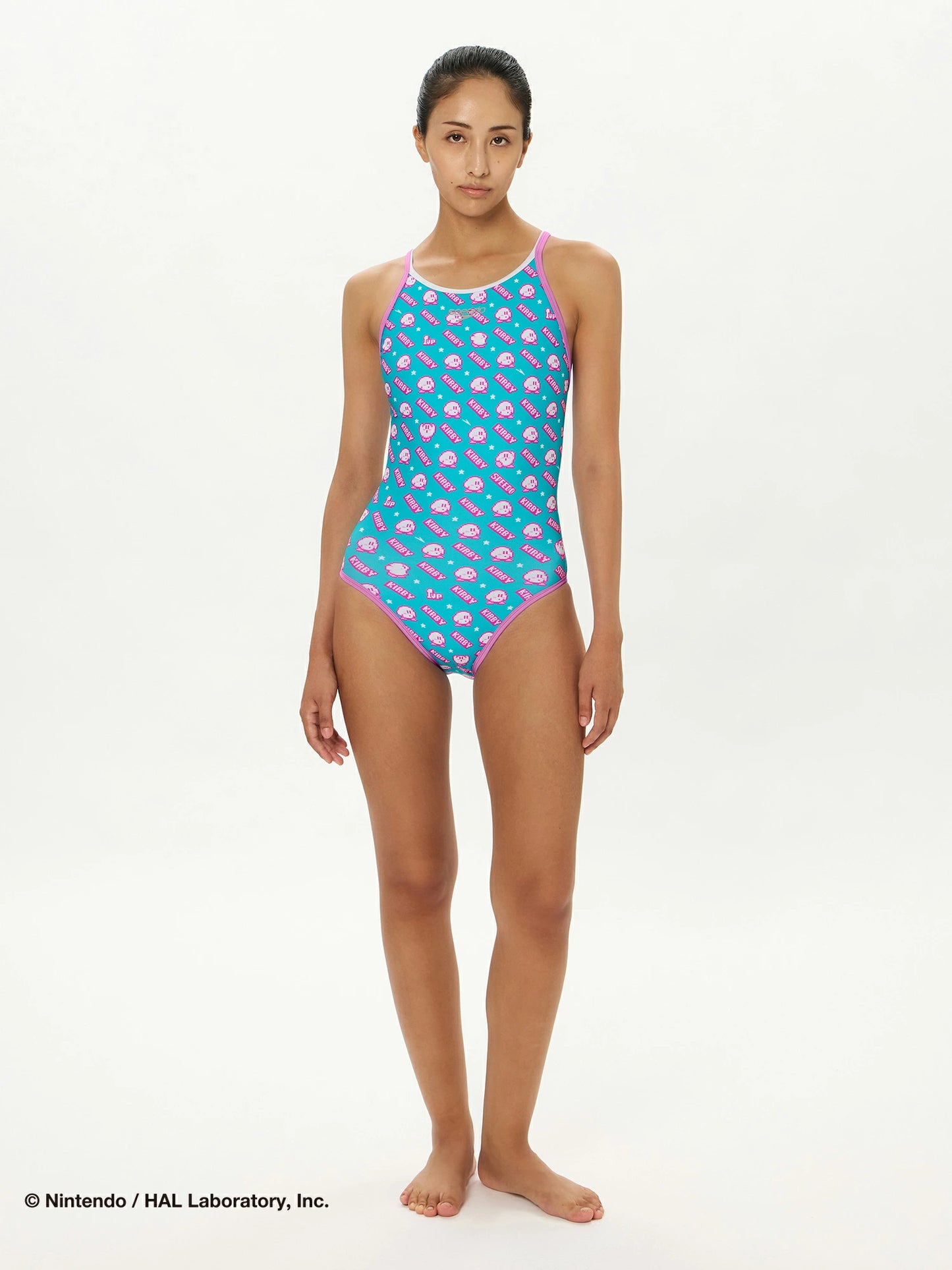 【予約商品】 競泳練習用水着 レディース スピード カービィ Speedo Kirby Truns ターンズ カービー STW02603