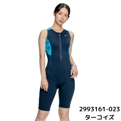ナイキ フィットネス水着 レディース NIKE　ジップ付き レッグスーツ 2993161