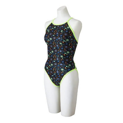 池江璃花子選手監修 競泳水着 練習用 Ri Collection リバーシブル EXER SUITS レディース トレーニング水着 エクサースーツ ミズノ MIZUNO N2MAD269