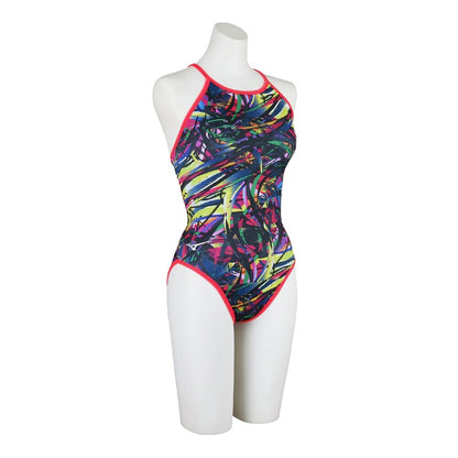 池江璃花子選手監修 競泳水着 練習用 Ri Collection リバーシブル EXER SUITS レディース トレーニング水着 エクサースーツ ミズノ MIZUNO N2MAD269