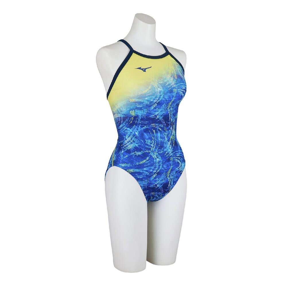 競泳水着 練習用 エクサースーツ レディース トレーニング水着 MIZUNOミディアムカット ミズノ N2MAD271