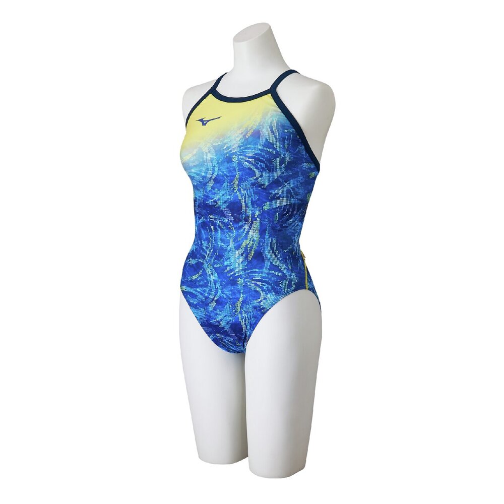 競泳水着 練習用 エクサースーツ レディース トレーニング水着 MIZUNOミディアムカット ミズノ N2MAD271