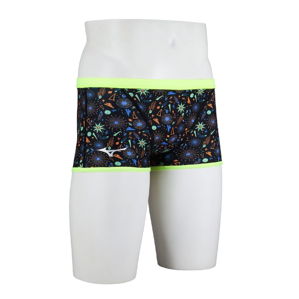 池江璃花子選手監修 競泳水着 練習用 Ri Collection トレーニング水着 メンズ リバーシブル MIZUNO ショートスパッツ EXER SUITS エクサースーツ N2MBD069
