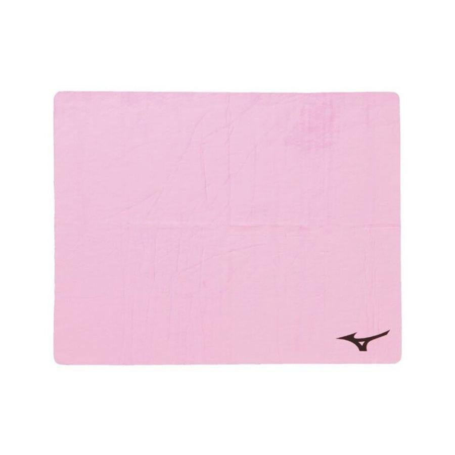 MIZUNO セームタオル ミズノ スイムタオル 水泳 タオル ピンク 34×44cm N2JYD01184 スイミングタオル 吸水 抗菌 無地