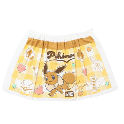 スイムタオル 水泳 タオル ポケモン ベージュ 60cm丈 PK62607 イーブイ ラップタオル 巻きタオル ラップタオル
